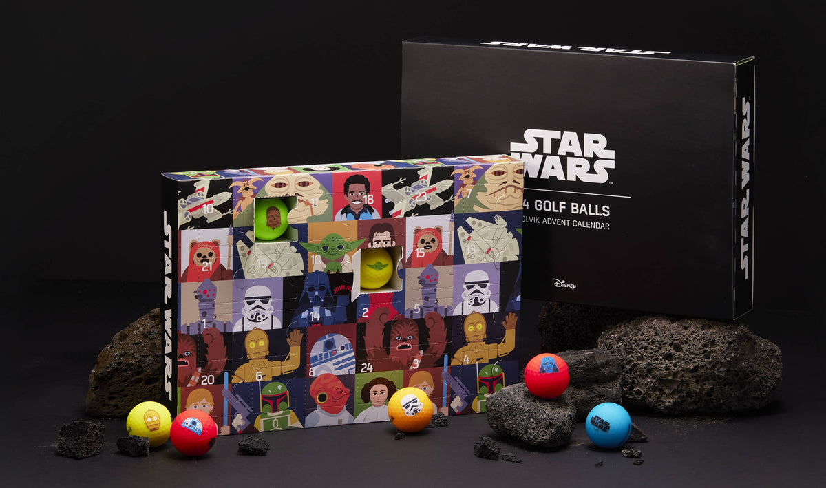 Star Wars Volvik Licensed 24 Golf Ball 2026 Advent Calendar