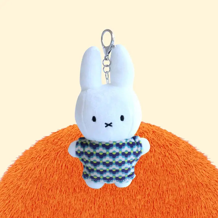 Miffy Pattern T-Shirt Plush Keychain - 17cm