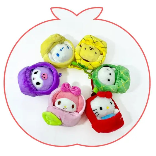 Limited! Sanrio Character Fruit House Keyring Plush (15cm)