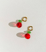 Load image into Gallery viewer, Cherry Earrings | Beaded Earrings
