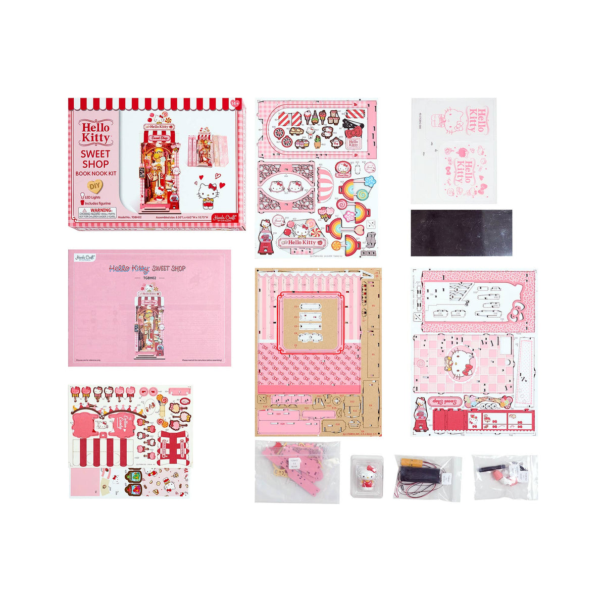 Hello Kitty® Sweet Shop - DIY Book Nook Kit