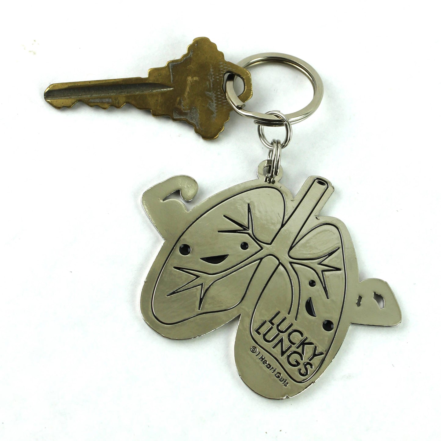 Lung Keychain - My Lung Life is Crazy