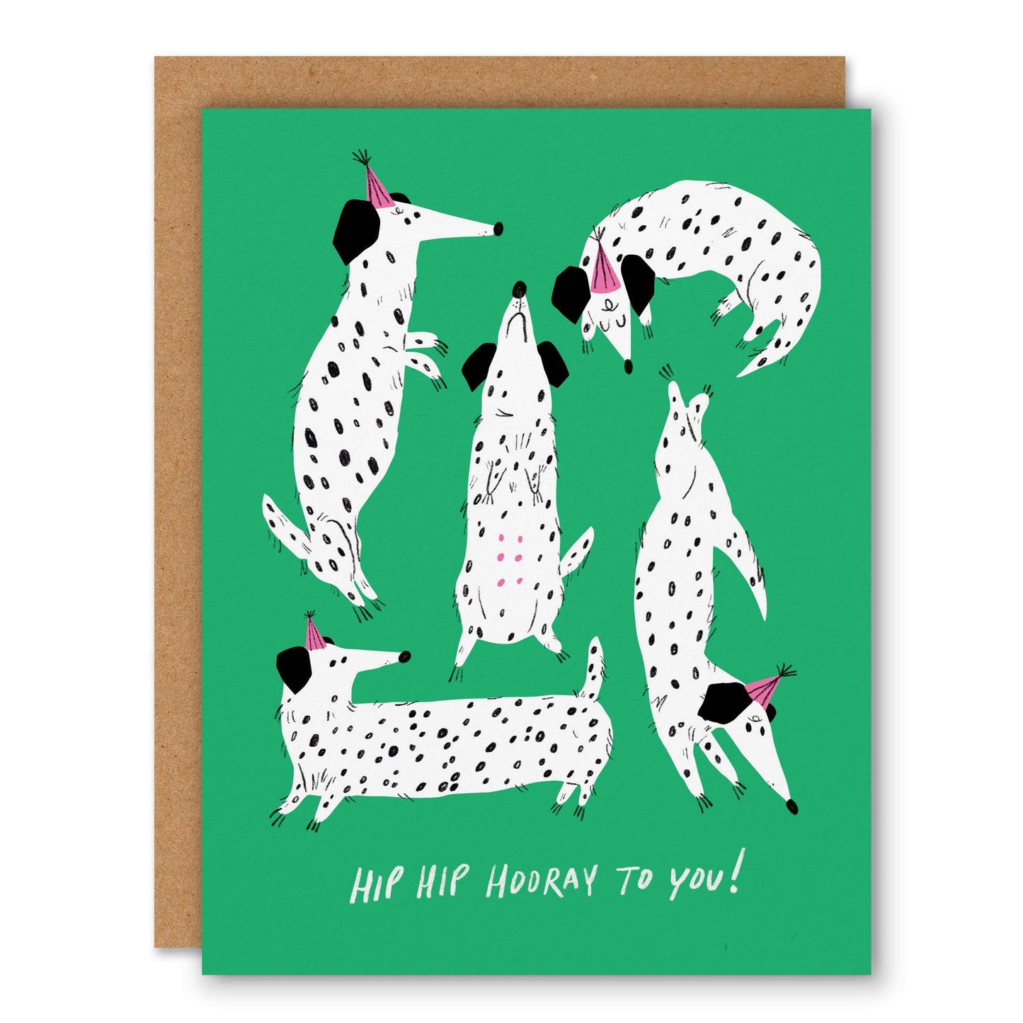 Hip Hip Hooray Birthday - Greeting Card
