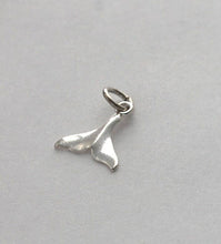 Load image into Gallery viewer, Whale Tail Charm - silver  Natural History
