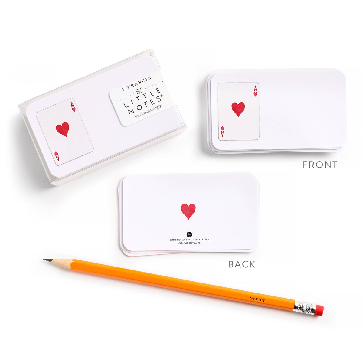 Note Card Front Ace Little Notes Boxed Set of 85 Mini Note Cards – Front and Company: Gifts