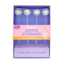 Load image into Gallery viewer, Disco Drink Stirrers-4 Pack
