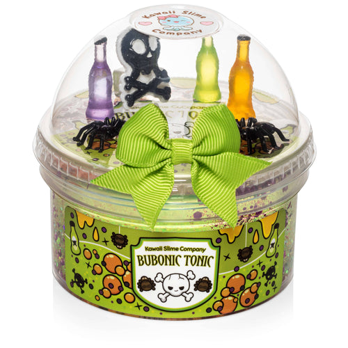 Bubonic Tonic Clear Glitter Slime + - Front & Company: Gift Store