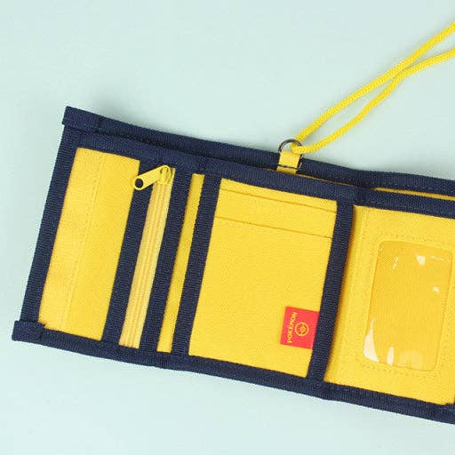 Pokemon Pikachu Velcro Neck Wallet   Tri-Fold ID Wallet