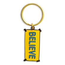 Load image into Gallery viewer, Ted Believe Sign Keychain
