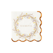 Load image into Gallery viewer, THP1132 - Thankful Wreath Napkin
