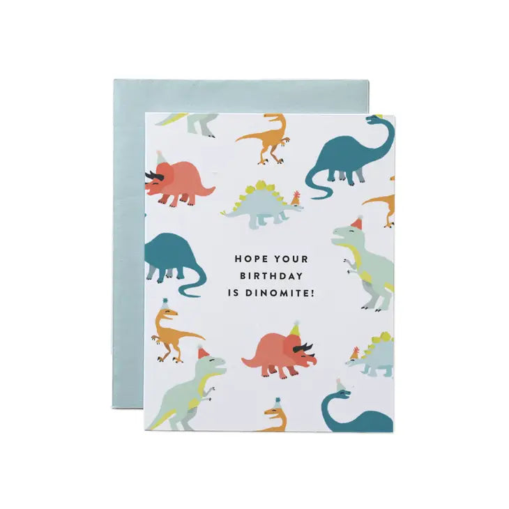 Dinomite Birthday Card