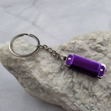 Load image into Gallery viewer, Mini Harmonica Keychain
