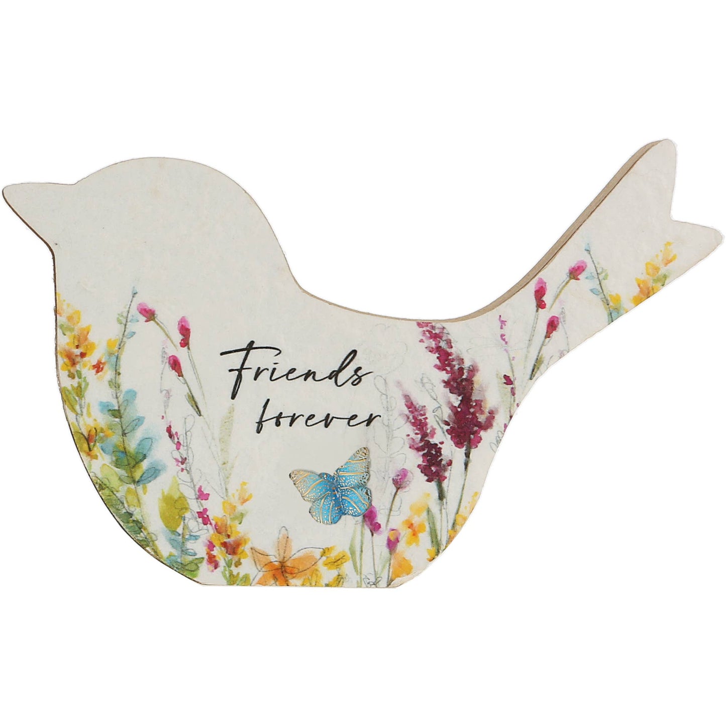 Friends - 4" MDF Bird Plaque