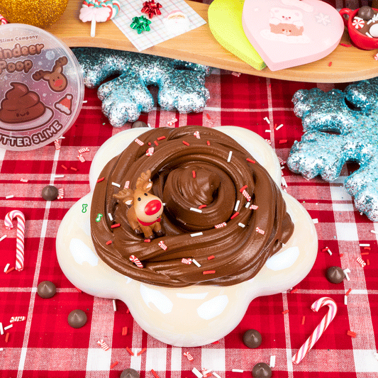 Reindeer Poop Butter Signature Dome Slime