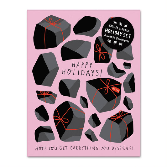 Coal for the Holidays - Greeting Card Set