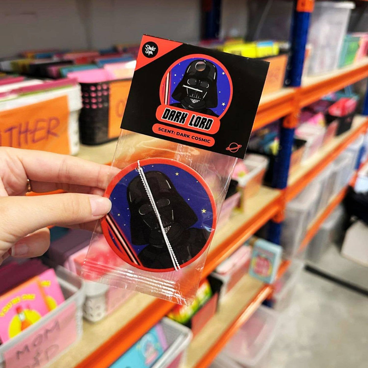 Dark Space Lord Alien Car Air Freshener
