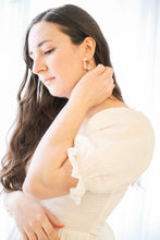 Load image into Gallery viewer, Flora Hoop in Carnation Pink
