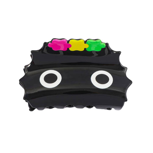 Funky Big - Eyed Hair Claw with Colorful Accents
