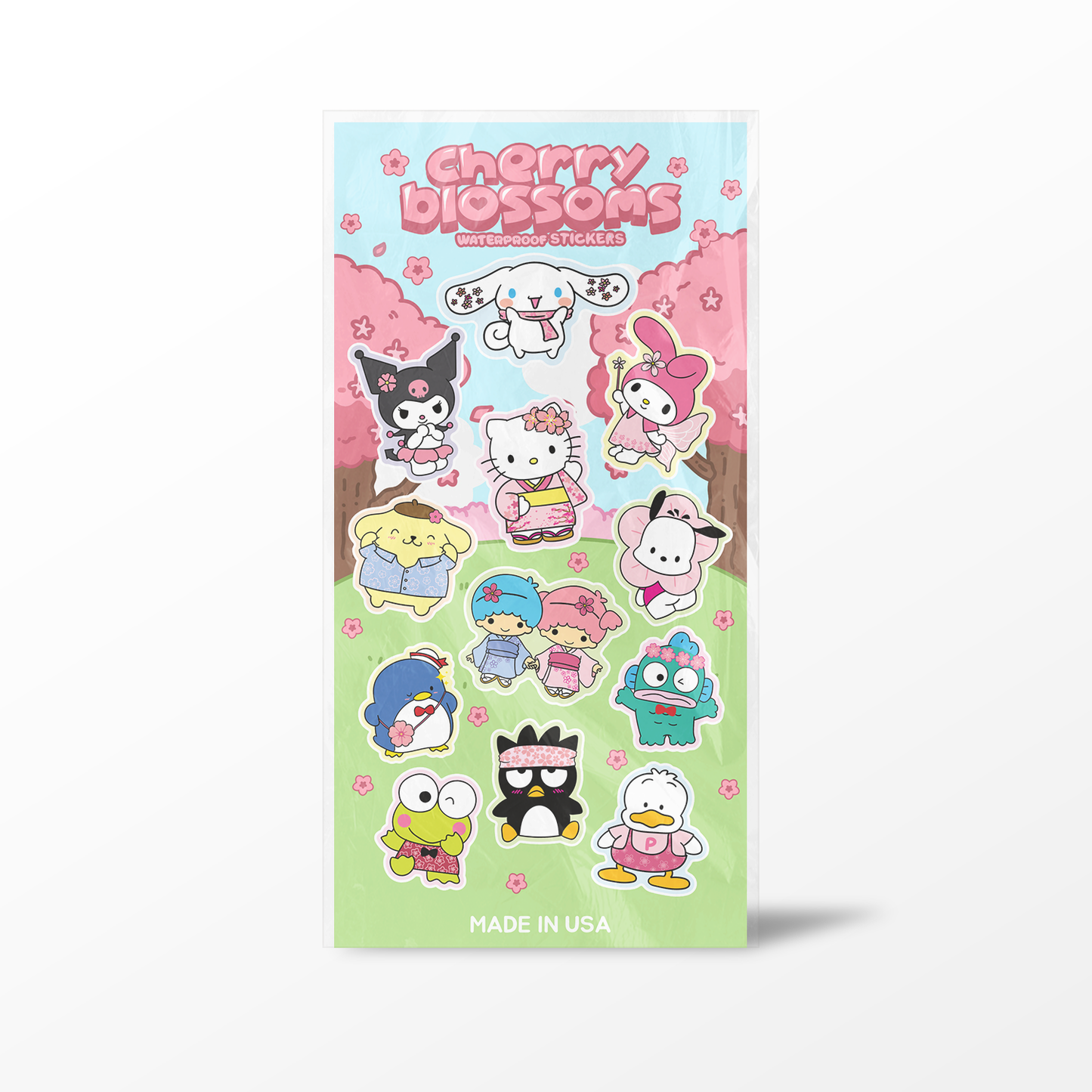 Cherry Blossoms Sticker Sheets