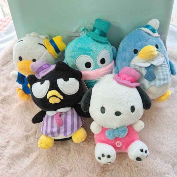 Sanrio Handsome Gentleman Plush Keychain - 8cm Limited Edit