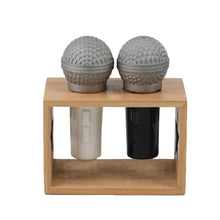 Load image into Gallery viewer, Microphone salt &amp; pepper shaker
