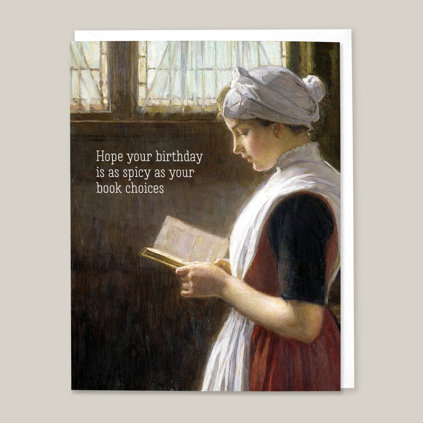 Spicy Book Birthday Card