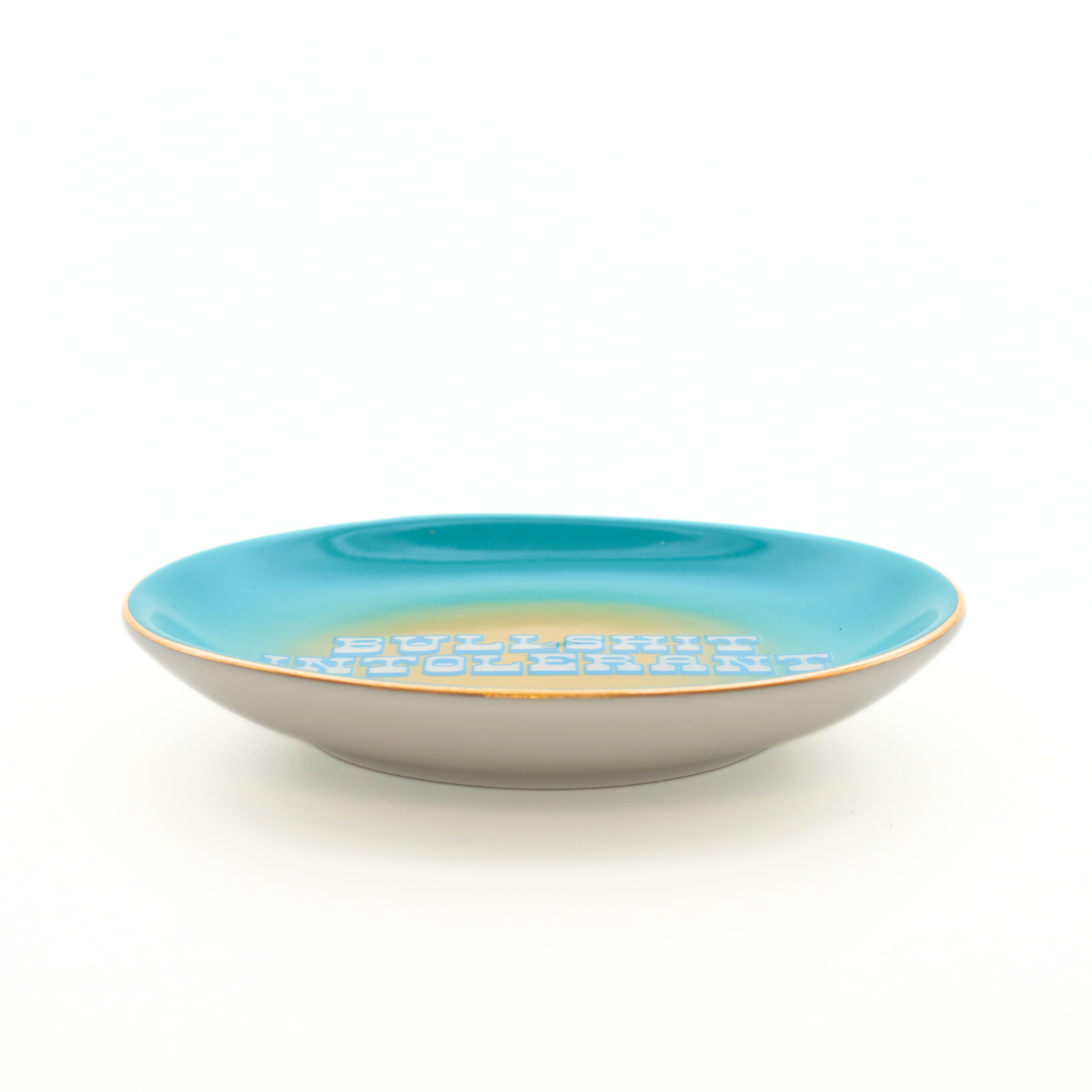 Round Trinket Tray Bullshit Intolerant
