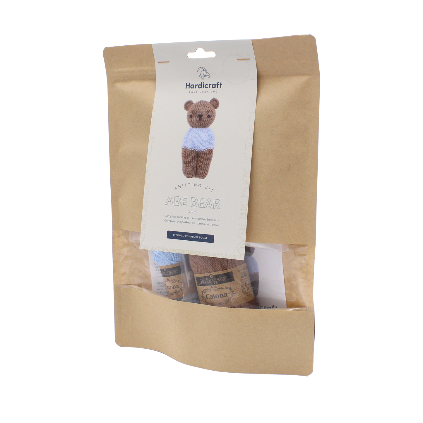 DIY Knitting Kit - Abe Bear
