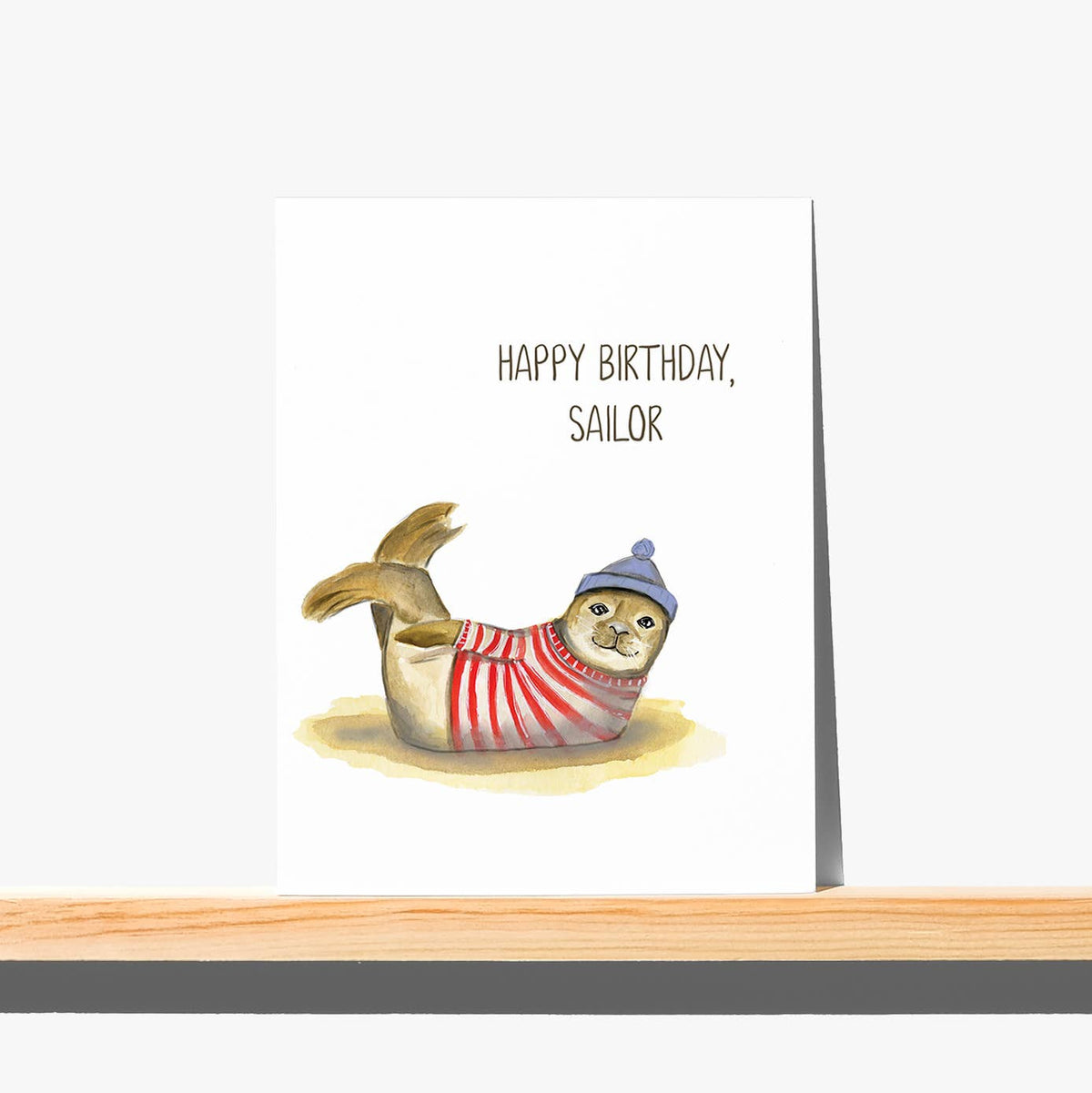 Greeting Card - Happy Birthday Sailor