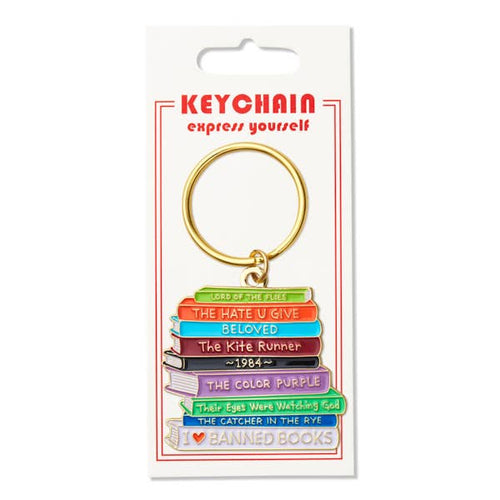 Banned Books Keychain - Front & Company: Gift Store