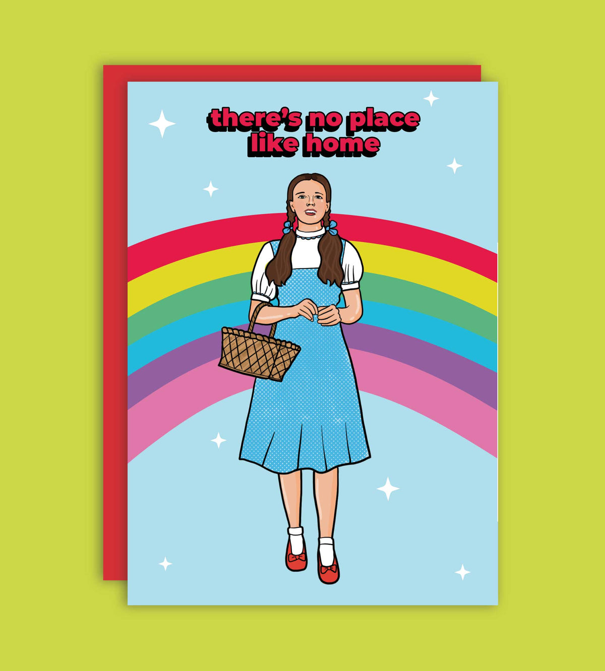 There's No Place Like Home Moving New Home Greeting Card