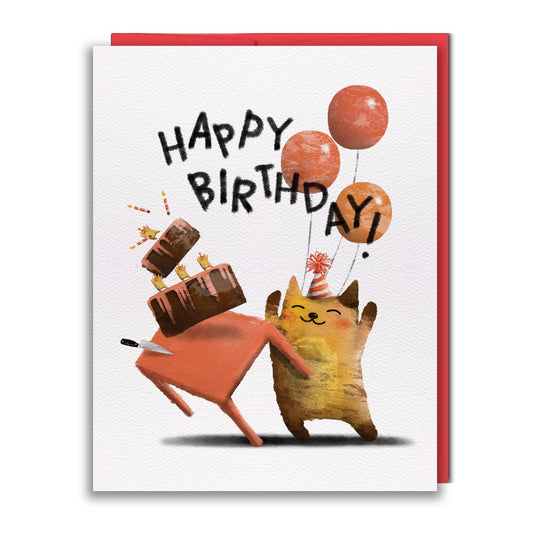 Greeting Card - Flip Table
