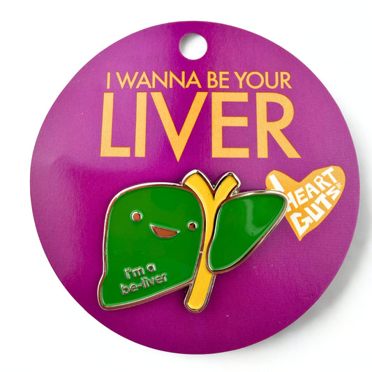 I'm a Be-Liver Green Enamel Pin