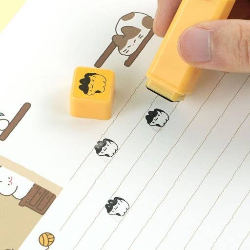 Nyangnyang Mini Stamp  Cute Cat-Themed Stamps