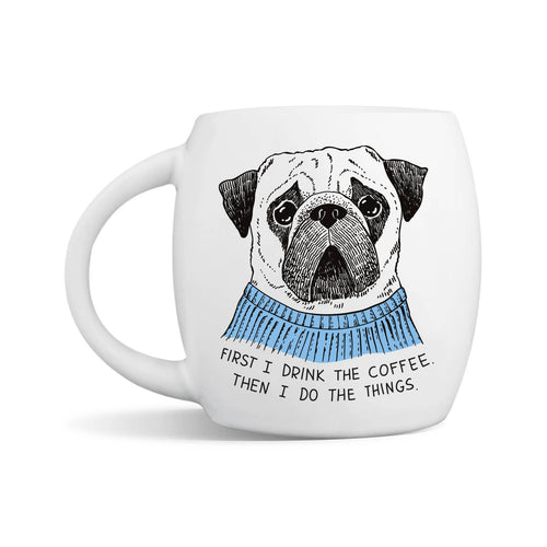 Scrupulous Pug Mug - Front & Company: Gift Store