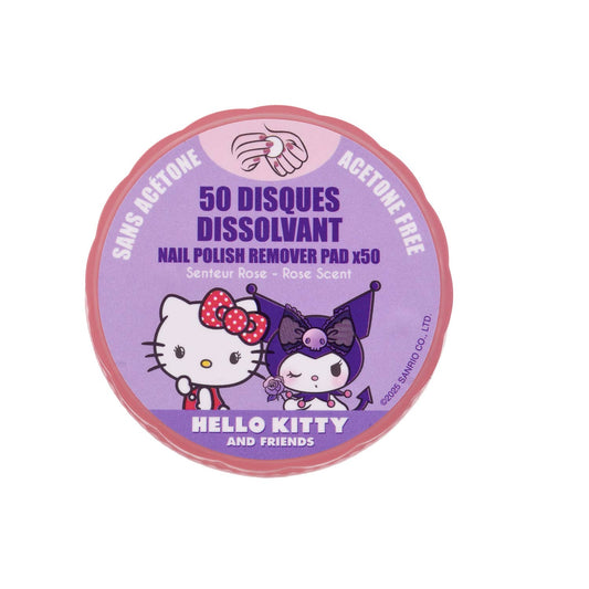 Hello Kitty & Friends Dissolving Discs Nail Polish Remover
