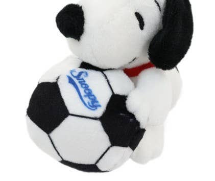 Snoopy Sports Ball Plush Keychain (Bag Charm)