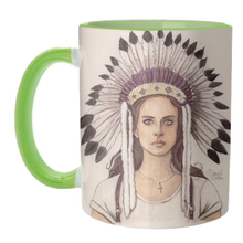 Load image into Gallery viewer, Mugs &#39;Lana Del Rey IV&#39; by Daniel Cash
