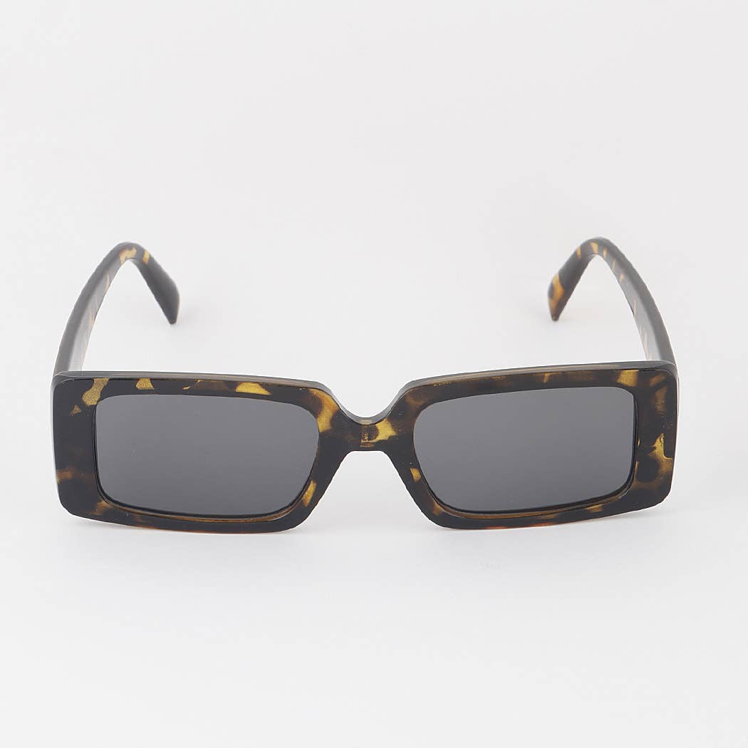 Retro Tinted Square Sunglasses