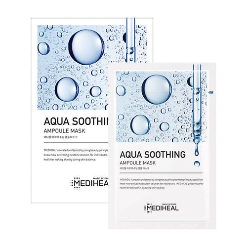 Mediheal Aqua Soothing Ampoule Mask 25ml - Front & Company: Gift Store