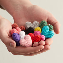 Load image into Gallery viewer, Mini Hearts Crocheted, Valentine&#39;s Day, Gift For Her, Love
