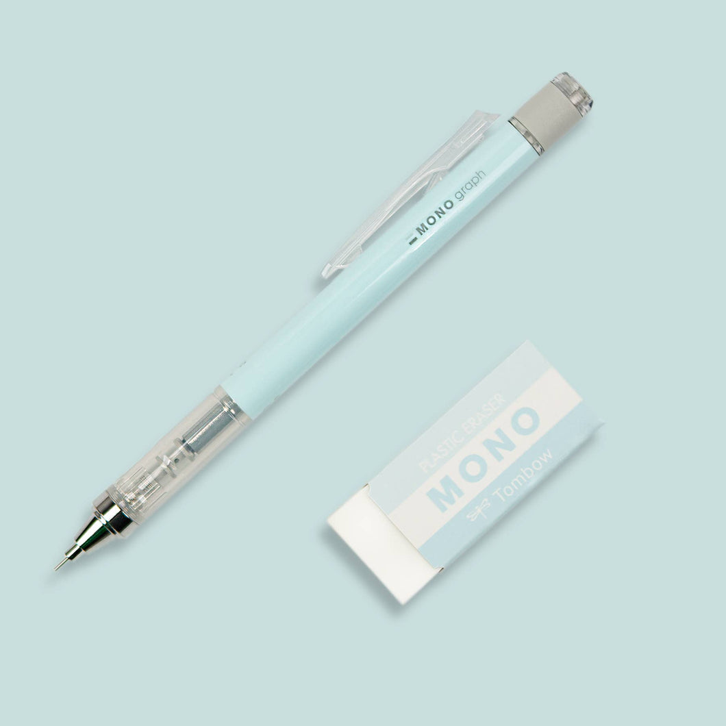 MONO Graph Mechanical Pencil + Eraser Set