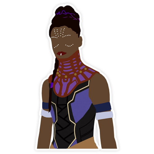 Shuri Black Panther Sticker - Front & Company: Gift Store