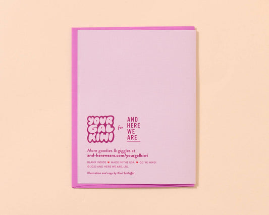 Heart Worm Card - Valentine's Day