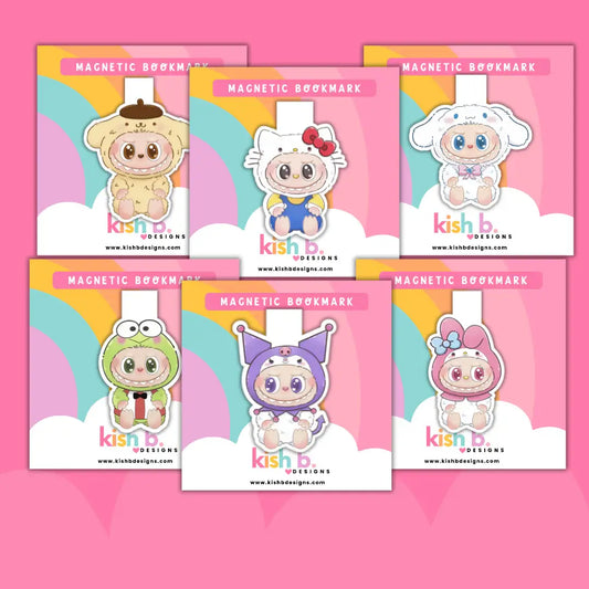 Hello Monsters| Magnetic Bookmark