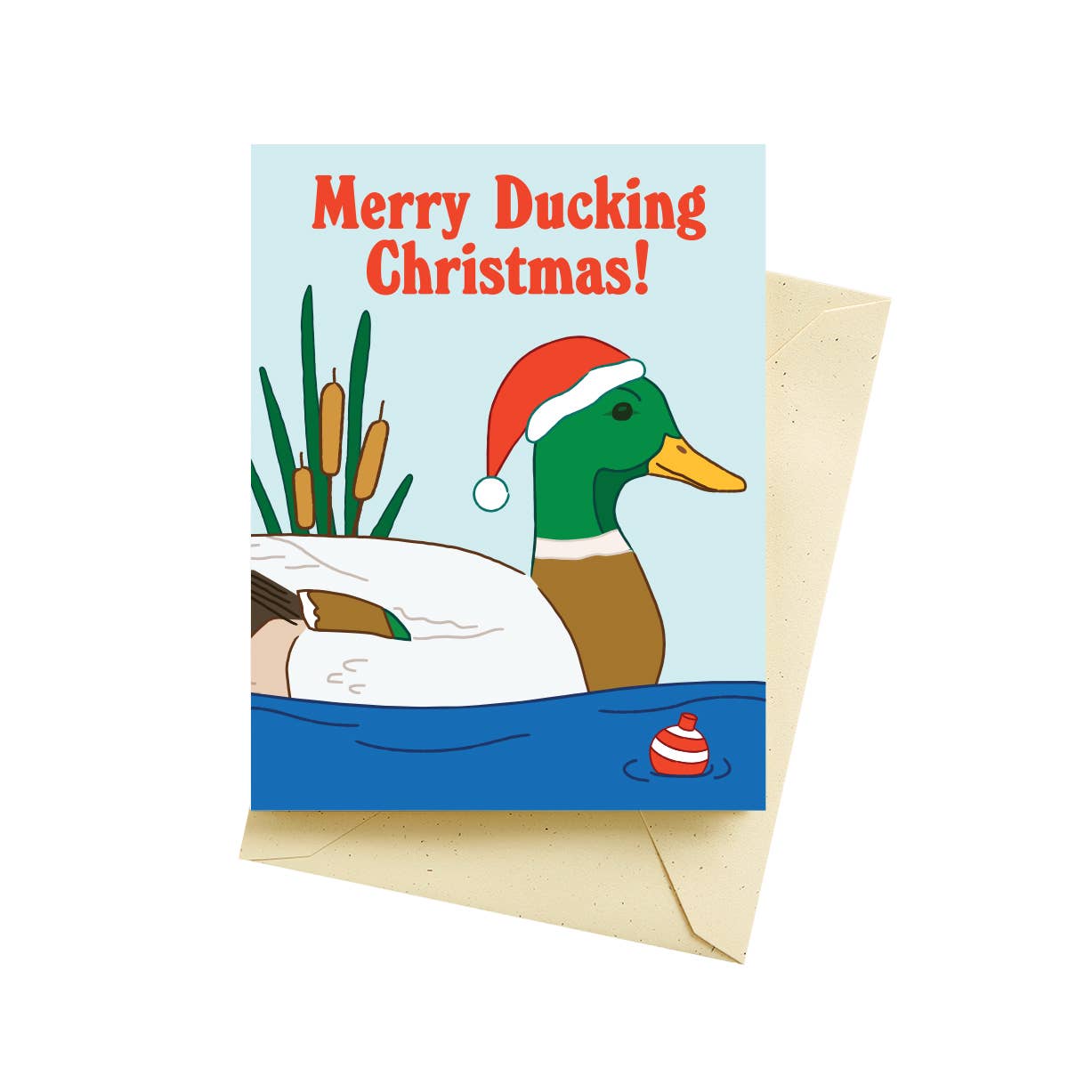 Ducking Xmas Holiday Cards
