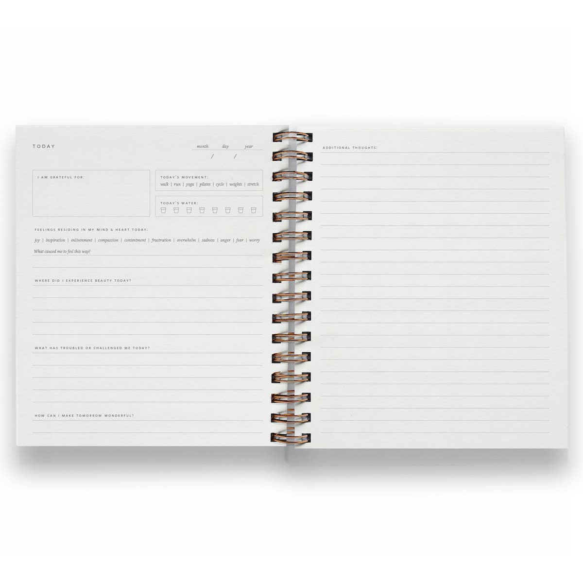 Daily Pause Journal | Assorted Colors // Undated