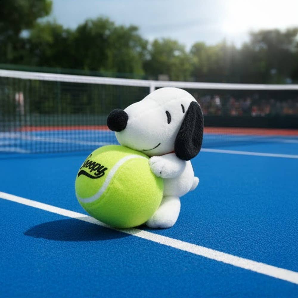Snoopy Sports Ball Plush Keychain (Bag Charm)