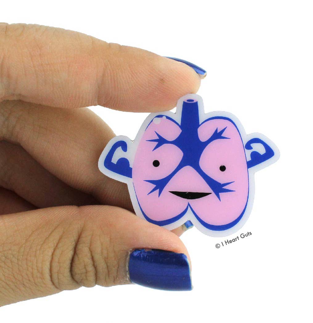 Lungs Lapel Pin - I Lung You