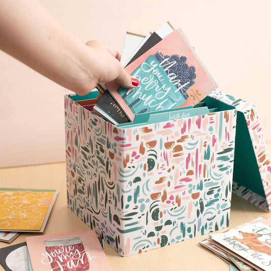 Reef Palette Greeting Card Container